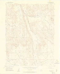 The Meadows Colorado Historical topographic map, 1:24000 scale, 7.5 X 7.5 Minute, Year 1955