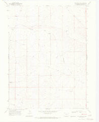 The Nipple SE Colorado Historical topographic map, 1:24000 scale, 7.5 X 7.5 Minute, Year 1969