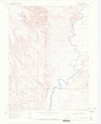 The Nipple Colorado Historical topographic map, 1:24000 scale, 7.5 X 7.5 Minute, Year 1969