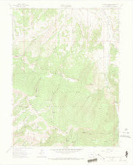 The Seven Hermits Colorado Historical topographic map, 1:24000 scale, 7.5 X 7.5 Minute, Year 1962