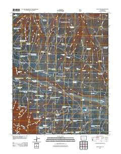 The Glade Colorado Historical topographic map, 1:24000 scale, 7.5 X 7.5 Minute, Year 2011