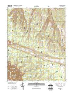 The Glade Colorado Historical topographic map, 1:24000 scale, 7.5 X 7.5 Minute, Year 2013