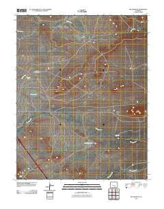 The Hogback Colorado Historical topographic map, 1:24000 scale, 7.5 X 7.5 Minute, Year 2010