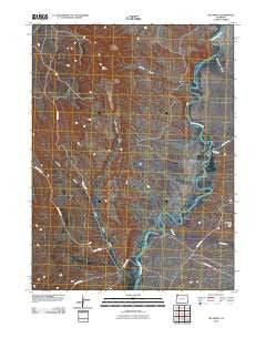 The Nipple Colorado Historical topographic map, 1:24000 scale, 7.5 X 7.5 Minute, Year 2010