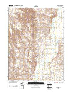 The Nipple Colorado Historical topographic map, 1:24000 scale, 7.5 X 7.5 Minute, Year 2013