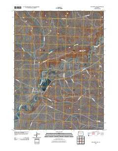 The Nipple NE Colorado Historical topographic map, 1:24000 scale, 7.5 X 7.5 Minute, Year 2010
