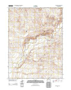 The Nipple NE Colorado Historical topographic map, 1:24000 scale, 7.5 X 7.5 Minute, Year 2013