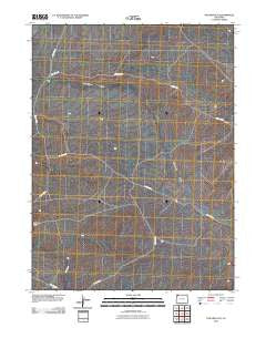 The Nipple SE Colorado Historical topographic map, 1:24000 scale, 7.5 X 7.5 Minute, Year 2010