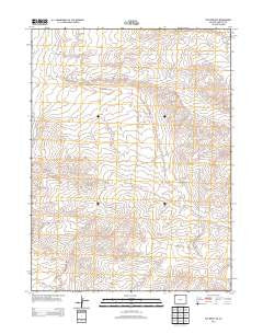 The Nipple SE Colorado Historical topographic map, 1:24000 scale, 7.5 X 7.5 Minute, Year 2013