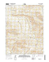 The Nipple SE Colorado Current topographic map, 1:24000 scale, 7.5 X 7.5 Minute, Year 2016