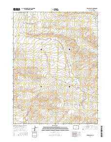 The Nipple SE Colorado Current topographic map, 1:24000 scale, 7.5 X 7.5 Minute, Year 2016