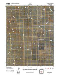 The Pinnacles Colorado Historical topographic map, 1:24000 scale, 7.5 X 7.5 Minute, Year 2011