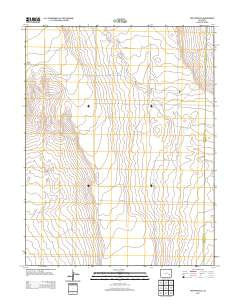 The Pinnacles Colorado Historical topographic map, 1:24000 scale, 7.5 X 7.5 Minute, Year 2013