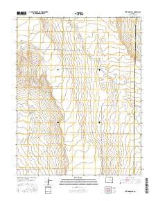 The Pinnacles Colorado Current topographic map, 1:24000 scale, 7.5 X 7.5 Minute, Year 2016
