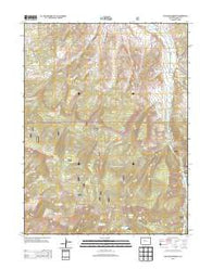 The Seven Hermits Colorado Historical topographic map, 1:24000 scale, 7.5 X 7.5 Minute, Year 2013
