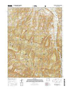 The Seven Hermits Colorado Current topographic map, 1:24000 scale, 7.5 X 7.5 Minute, Year 2016