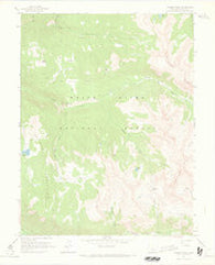 Thimble Rock Colorado Historical topographic map, 1:24000 scale, 7.5 X 7.5 Minute, Year 1960
