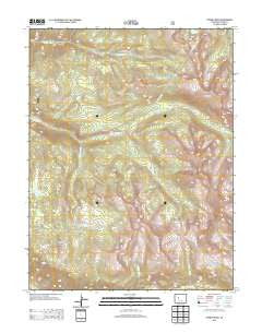 Thimble Rock Colorado Historical topographic map, 1:24000 scale, 7.5 X 7.5 Minute, Year 2013