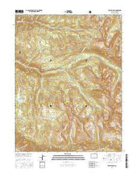 Thimble Rock Colorado Current topographic map, 1:24000 scale, 7.5 X 7.5 Minute, Year 2016