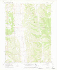 Thirteenmile Creek Colorado Historical topographic map, 1:24000 scale, 7.5 X 7.5 Minute, Year 1966
