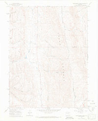 Thirteenmile Creek Colorado Historical topographic map, 1:24000 scale, 7.5 X 7.5 Minute, Year 1966