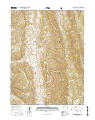 Thirteenmile Creek Colorado Current topographic map, 1:24000 scale, 7.5 X 7.5 Minute, Year 2016