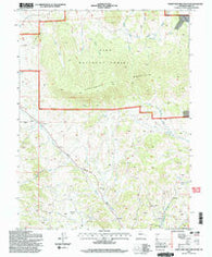 Thirtynine Mile Mountain Colorado Historical topographic map, 1:24000 scale, 7.5 X 7.5 Minute, Year 1994