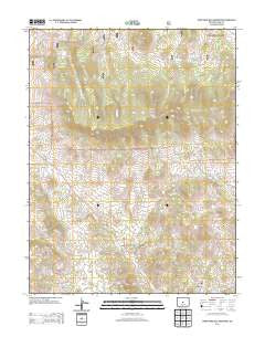Thirtynine Mile Mountain Colorado Historical topographic map, 1:24000 scale, 7.5 X 7.5 Minute, Year 2013