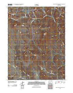 Thirtyone Mile Mountain Colorado Historical topographic map, 1:24000 scale, 7.5 X 7.5 Minute, Year 2010