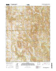Thirtyone Mile Mountain Colorado Current topographic map, 1:24000 scale, 7.5 X 7.5 Minute, Year 2016
