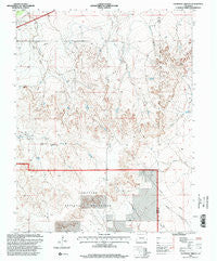 Thompson Arroyo Colorado Historical topographic map, 1:24000 scale, 7.5 X 7.5 Minute, Year 1996