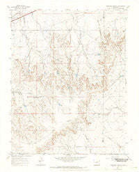 Thompson Arroyo Colorado Historical topographic map, 1:24000 scale, 7.5 X 7.5 Minute, Year 1966