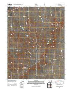 Thompson Arroyo Colorado Historical topographic map, 1:24000 scale, 7.5 X 7.5 Minute, Year 2011