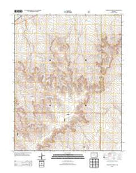 Thompson Arroyo Colorado Historical topographic map, 1:24000 scale, 7.5 X 7.5 Minute, Year 2013