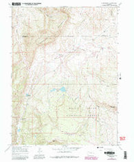 Thornburgh Colorado Historical topographic map, 1:24000 scale, 7.5 X 7.5 Minute, Year 1966