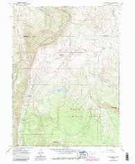Thornburgh Colorado Historical topographic map, 1:24000 scale, 7.5 X 7.5 Minute, Year 1966
