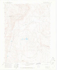Thornburgh Colorado Historical topographic map, 1:24000 scale, 7.5 X 7.5 Minute, Year 1966