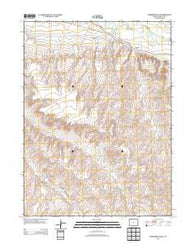 Thornburgh Gulch Colorado Historical topographic map, 1:24000 scale, 7.5 X 7.5 Minute, Year 2013