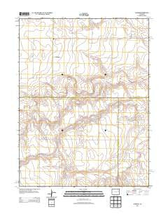 Thurman Colorado Historical topographic map, 1:24000 scale, 7.5 X 7.5 Minute, Year 2013