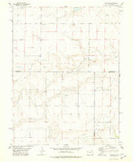 Thurman Colorado Historical topographic map, 1:24000 scale, 7.5 X 7.5 Minute, Year 1977