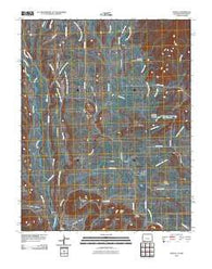 Tiffany Colorado Historical topographic map, 1:24000 scale, 7.5 X 7.5 Minute, Year 2010