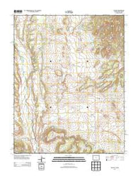 Tiffany Colorado Historical topographic map, 1:24000 scale, 7.5 X 7.5 Minute, Year 2013