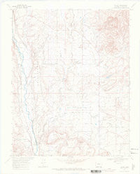 Tiffany Colorado Historical topographic map, 1:24000 scale, 7.5 X 7.5 Minute, Year 1968