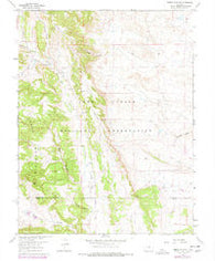 Timber Mountain Colorado Historical topographic map, 1:24000 scale, 7.5 X 7.5 Minute, Year 1961