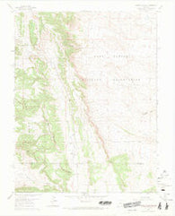 Timber Mountain Colorado Historical topographic map, 1:24000 scale, 7.5 X 7.5 Minute, Year 1961