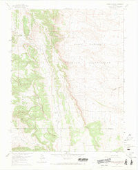 Timber Mountain Colorado Historical topographic map, 1:24000 scale, 7.5 X 7.5 Minute, Year 1961