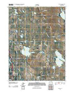 Timnath Colorado Historical topographic map, 1:24000 scale, 7.5 X 7.5 Minute, Year 2010
