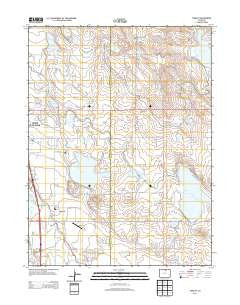 Timnath Colorado Historical topographic map, 1:24000 scale, 7.5 X 7.5 Minute, Year 2013