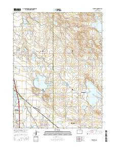 Timnath Colorado Current topographic map, 1:24000 scale, 7.5 X 7.5 Minute, Year 2016