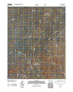 Timpas Colorado Historical topographic map, 1:24000 scale, 7.5 X 7.5 Minute, Year 2011